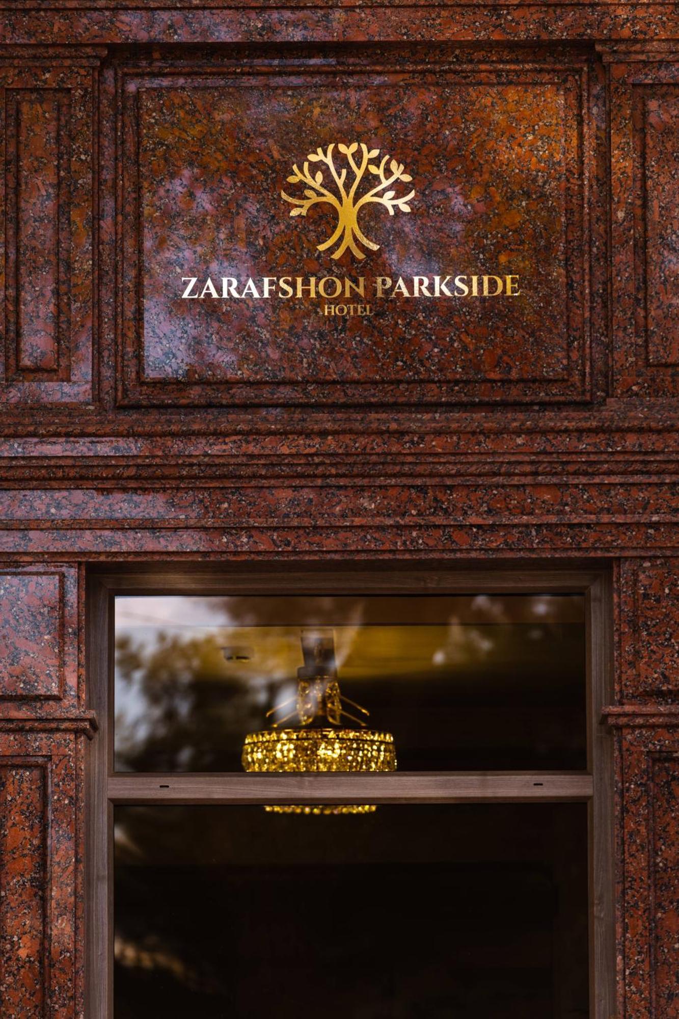 Zarafshon Parkside Hotel Samarcanda Exterior foto